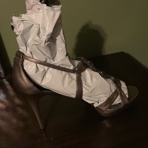 4” Stiletto jeweled sandal